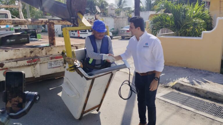 Renuevan luminarias en Chelem y Chuburna