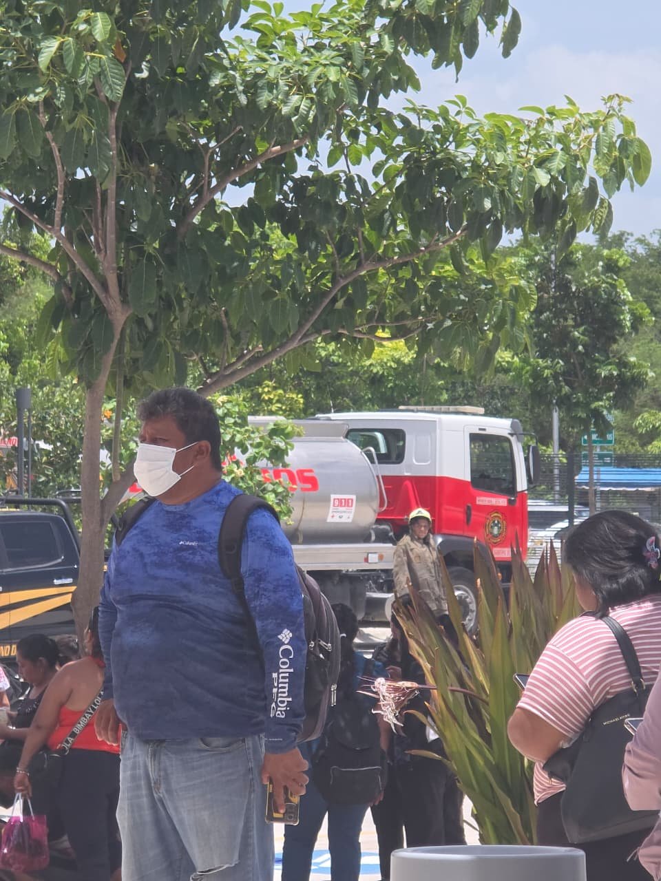 evacuación en el ohorán